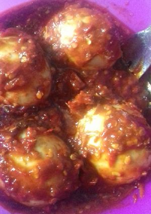 Foto resep Sambel Ebi Telur