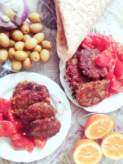 عکسی از دستور کباب شامی 🍹🍴