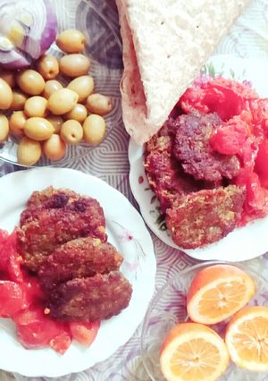عکسی از دستور کباب شامی 🍹🍴