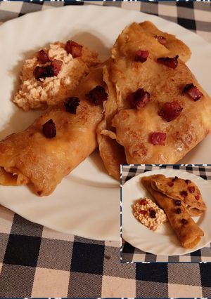 Káposztás palacsinta recept fotója