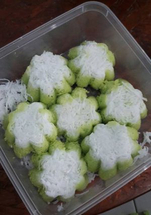 Foto resep Kue putu ayu