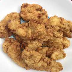 A picture of Chicken finger ala KFC (nugget ayam pok pok).