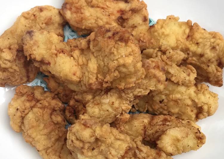  Resep  Chicken  finger ala KFC  nugget ayam  pok pok oleh 