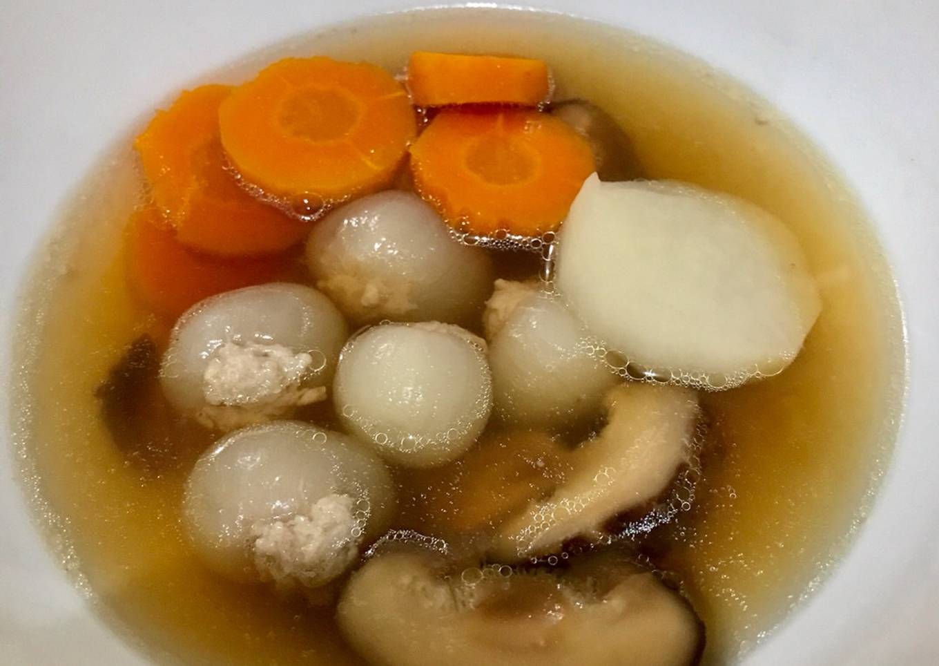 Sup Longan isi Ayam
