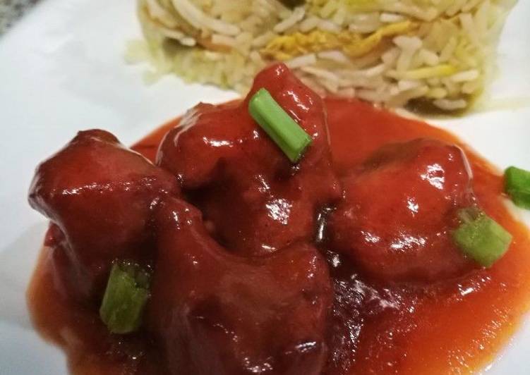 Easy Way to Make Perfect Manchurian &amp; Fried Rice