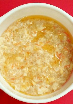 Foto resep MPASI 10m+ : Oat Orak-Arik Telur Puyuh Tofu 4* + Evoo