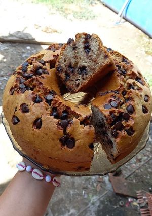 Una foto de Budín INTEGRAL DE 🍌 BANANA CON CHIP DE CHOCOLATE 🍫