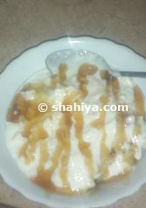 صورة لوصفة طريقة عمل القشطة منزلية ولا اطيب