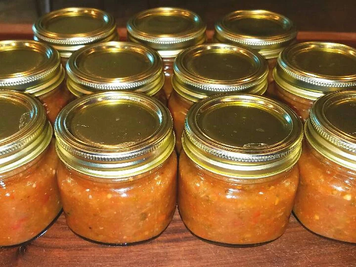 Simple Way Make Recipe Mike&amp;#39;s Mango Habenero Garlic Salsa that is So Delicious, So Delicious}