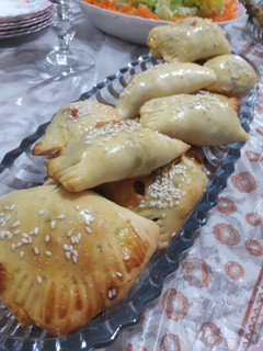عکسی از دستور پیراشکی گوشت