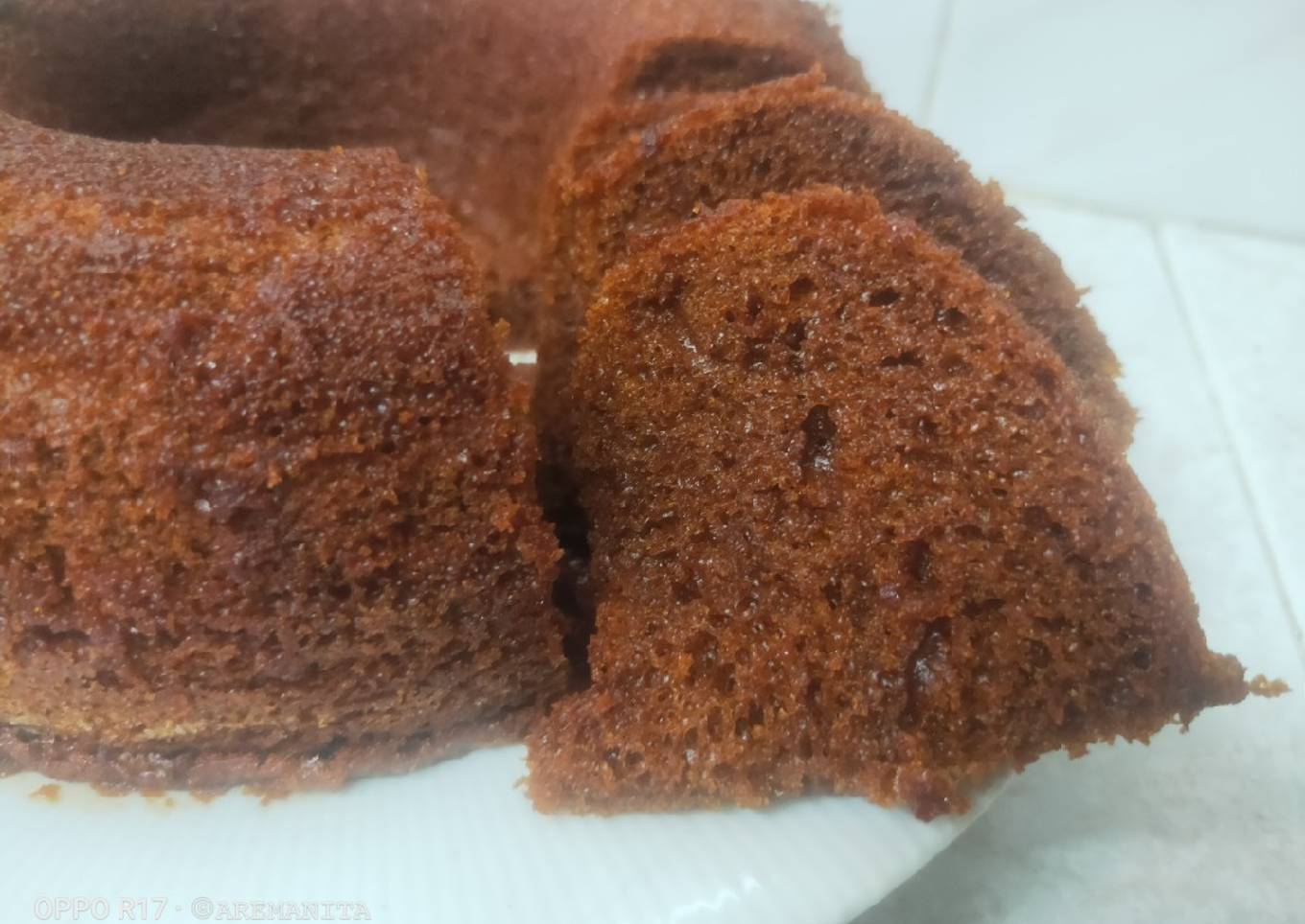 Bolu panggang gula merah