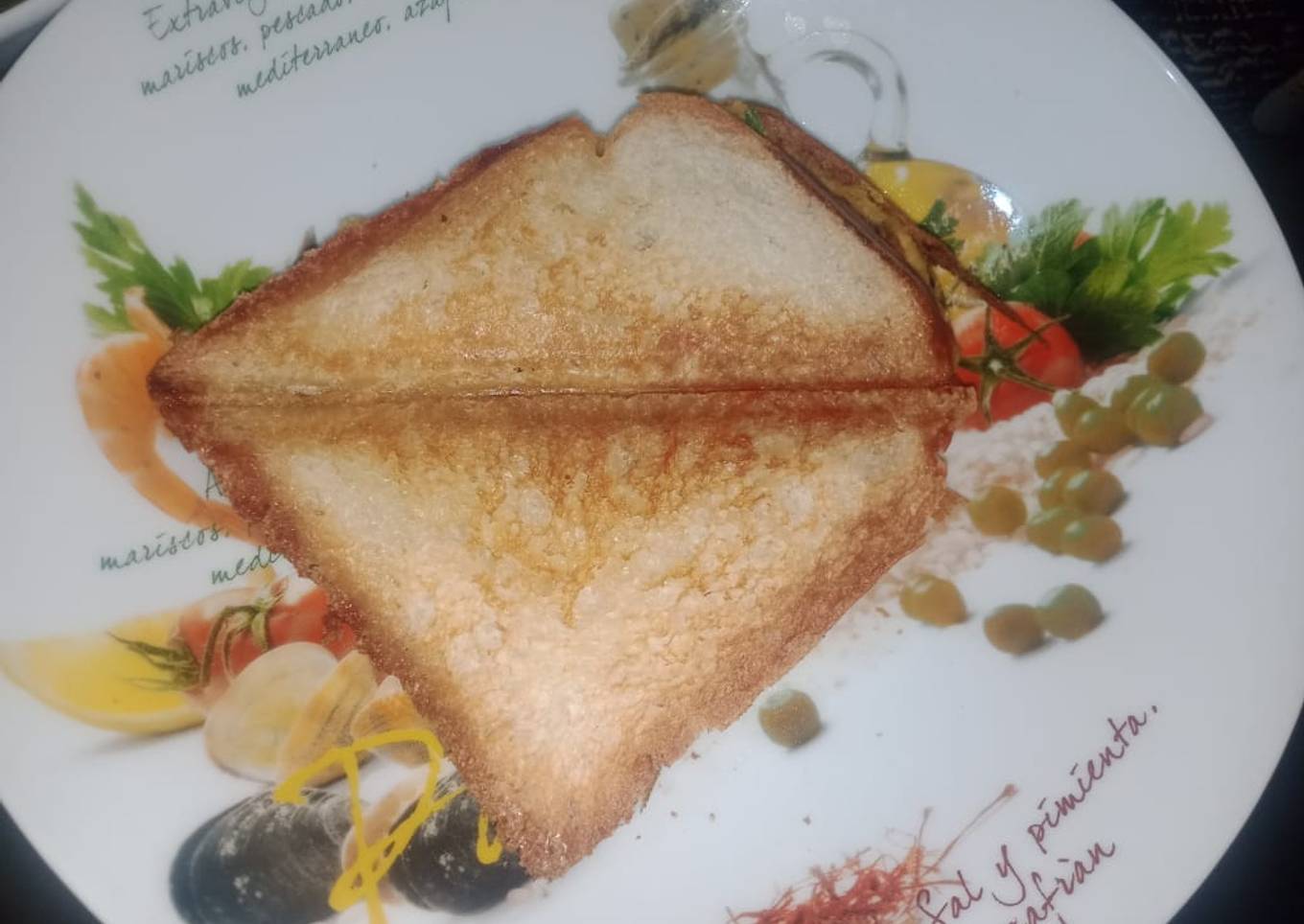 Chicken shami sandwich