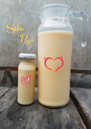 Hình của món Sữa ngô.