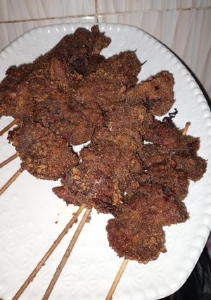 A picture of Beef suya.