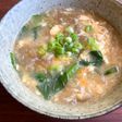 Rice Paper & Egg Soup