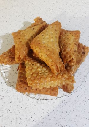 عکسی از دستور سمبوسه رژیمی سبزیجات