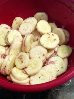 A picture of Refreshing Cucumber Salad.