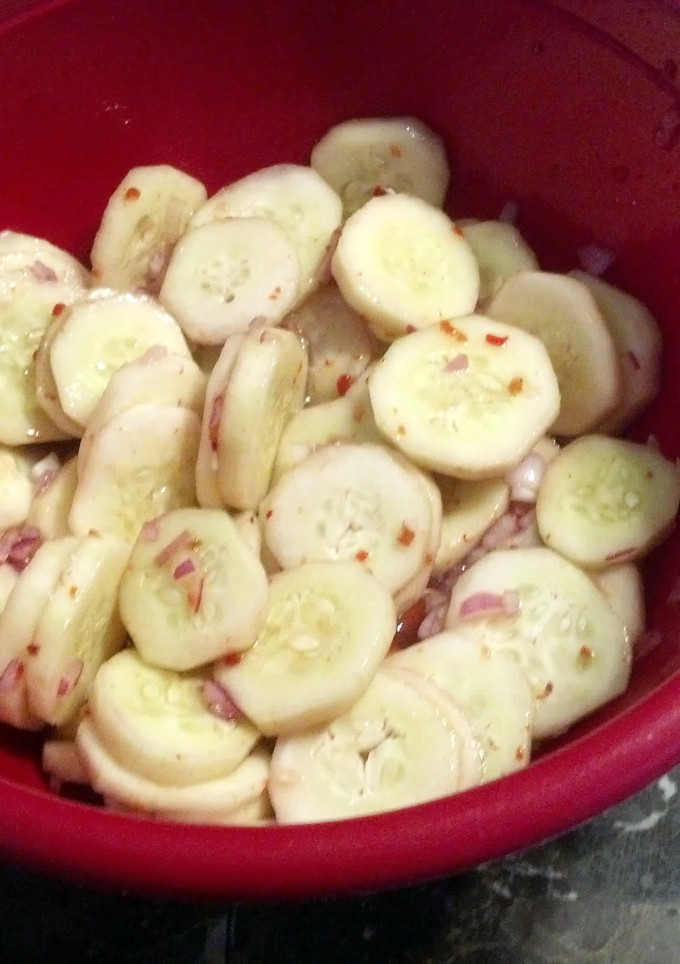 A picture of Refreshing Cucumber Salad.