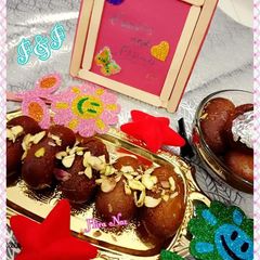 A picture of #GULAB_JAMUN #KoKabandCookpad #Foodies&Friends #ILoveMeetha!.