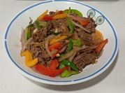 Gambar daging paprika merah