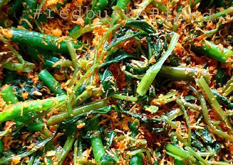 Anti Ribet, Bikin Urap Kangkung dan Kacang Panjang rumahan