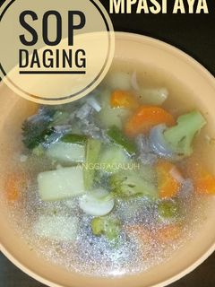 Foto resep Sop Daging (MPAsi Aya)