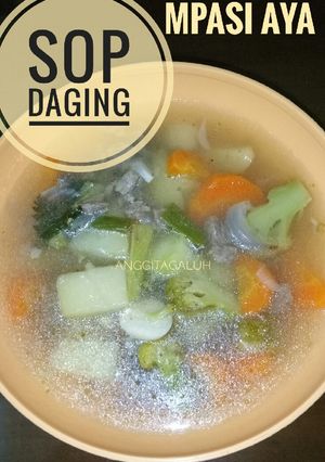 Foto resep Sop Daging (MPAsi Aya)