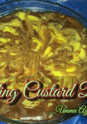 Foto resep Puding Custard Batik