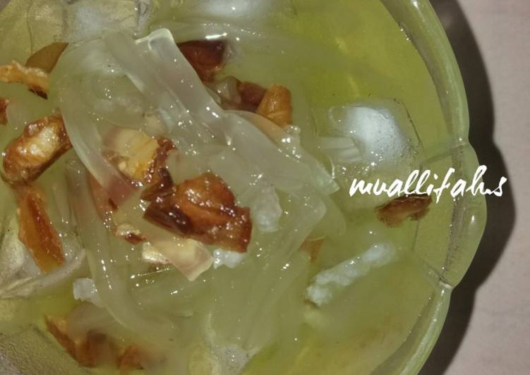 Bumbu Es Kurma Melon Jelly Degan | Cara Bikin Es Kurma Melon Jelly Degan Yang Enak dan Simpel