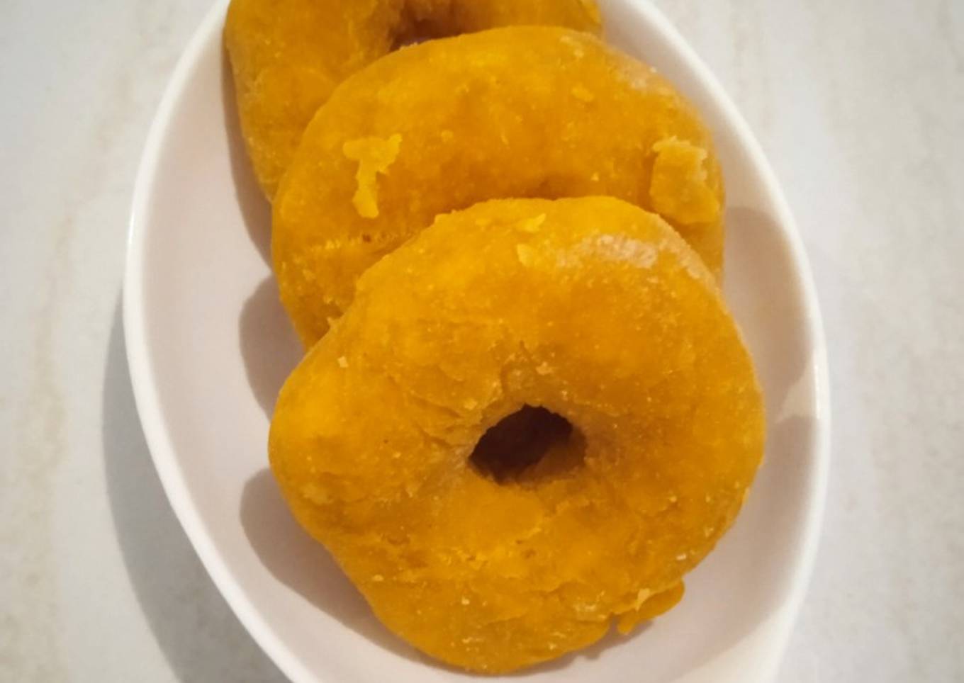 Donat Mini Labu Kuning Frozen