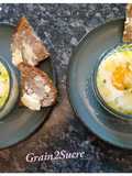 Œufs cocotte aux champignons et au Comté
