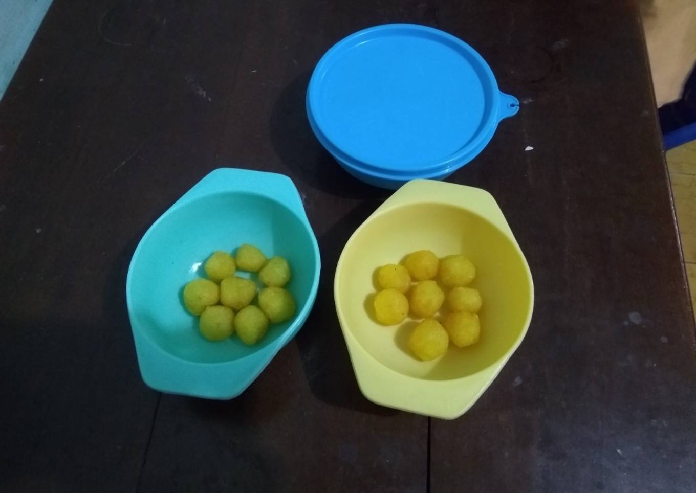 Bola-bola kentang enak, kriuk di luar, lembut di dalam