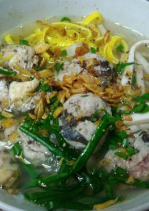 Hình của món Bún thang - phiên bản lỗi.