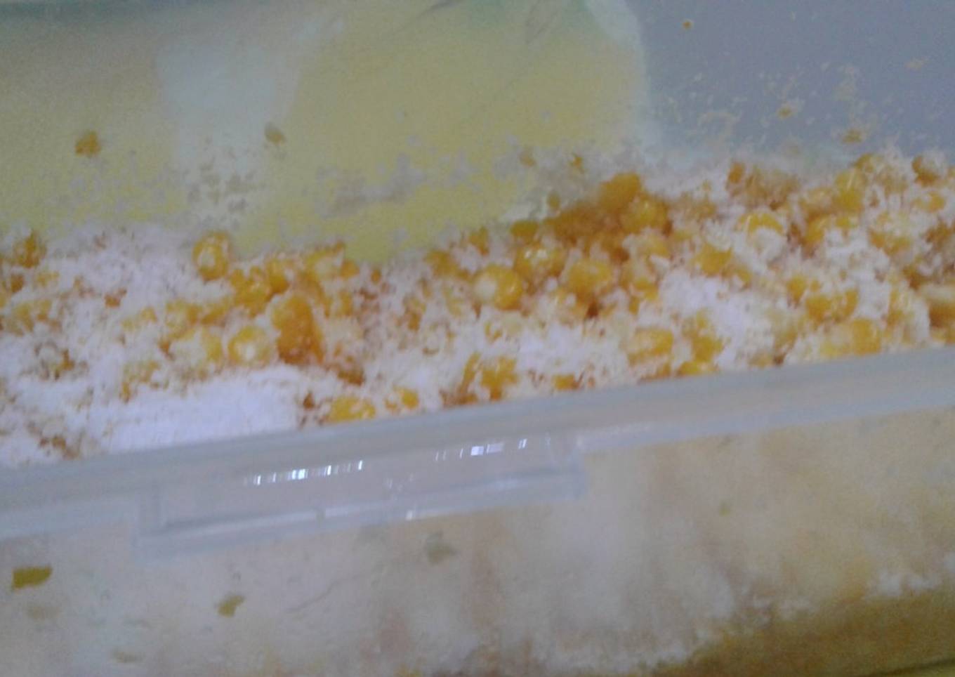 Jagung Rebus Manis Tabur Kelapa Parut