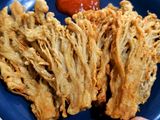 Jamur goreng kenyel crispy gluten free