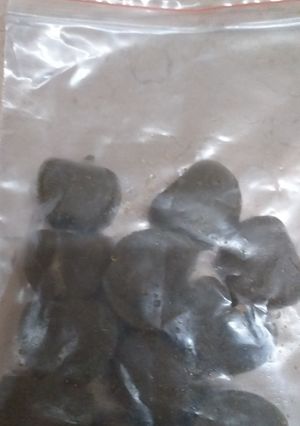 A picture of Ramadan preparation Hari chutney.