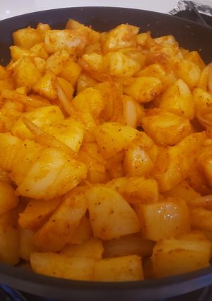 Una foto de Papas fritas caseras