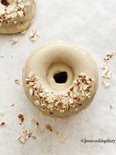 A picture of Mochi Donuts with Maple Glaze.