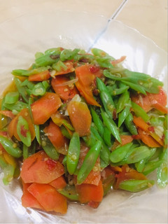 Foto resep Tumis buncis wortel