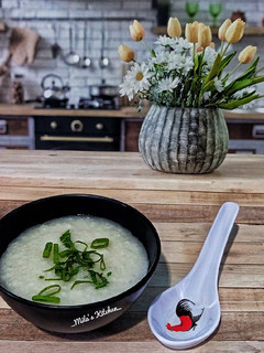 Foto resep Bubur nasi sisa kaldu ikan