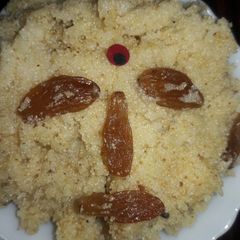 A picture of Mohan Bhog.