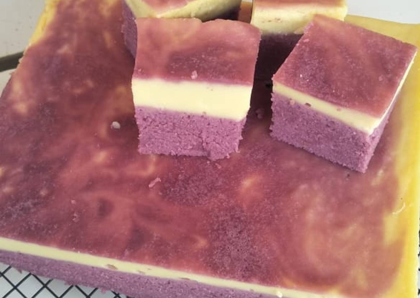 Steamed Taro Cheese Cake