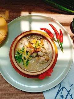 Hình của món Cháo hàu.