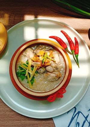 Hình của món Cháo hàu.