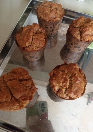 Foto resep Eggless Tape Muffin Tanpa Mixer
