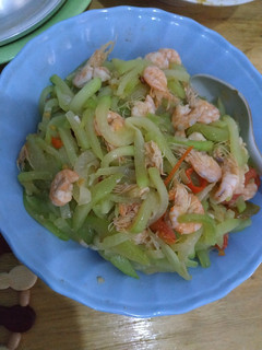 Foto resep Oseng udang labu siam