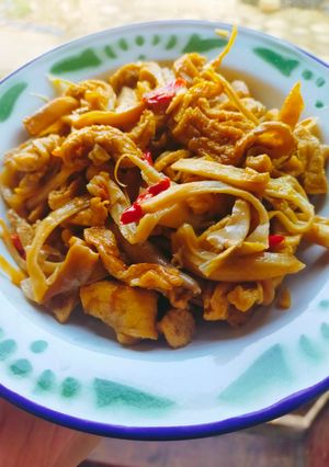 Foto resep Oseng tahu jamur
