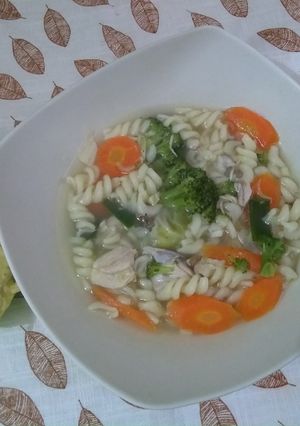 Foto resep 114. Sup makaroni cemplung