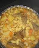 Guiso de fideos codito