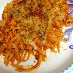 Meatball and Vegetable Spaghetti A picture of Meatball and Vegetable Spaghetti.